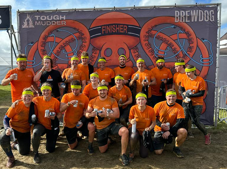 The AML Analytics team at Tough Mudder 2023