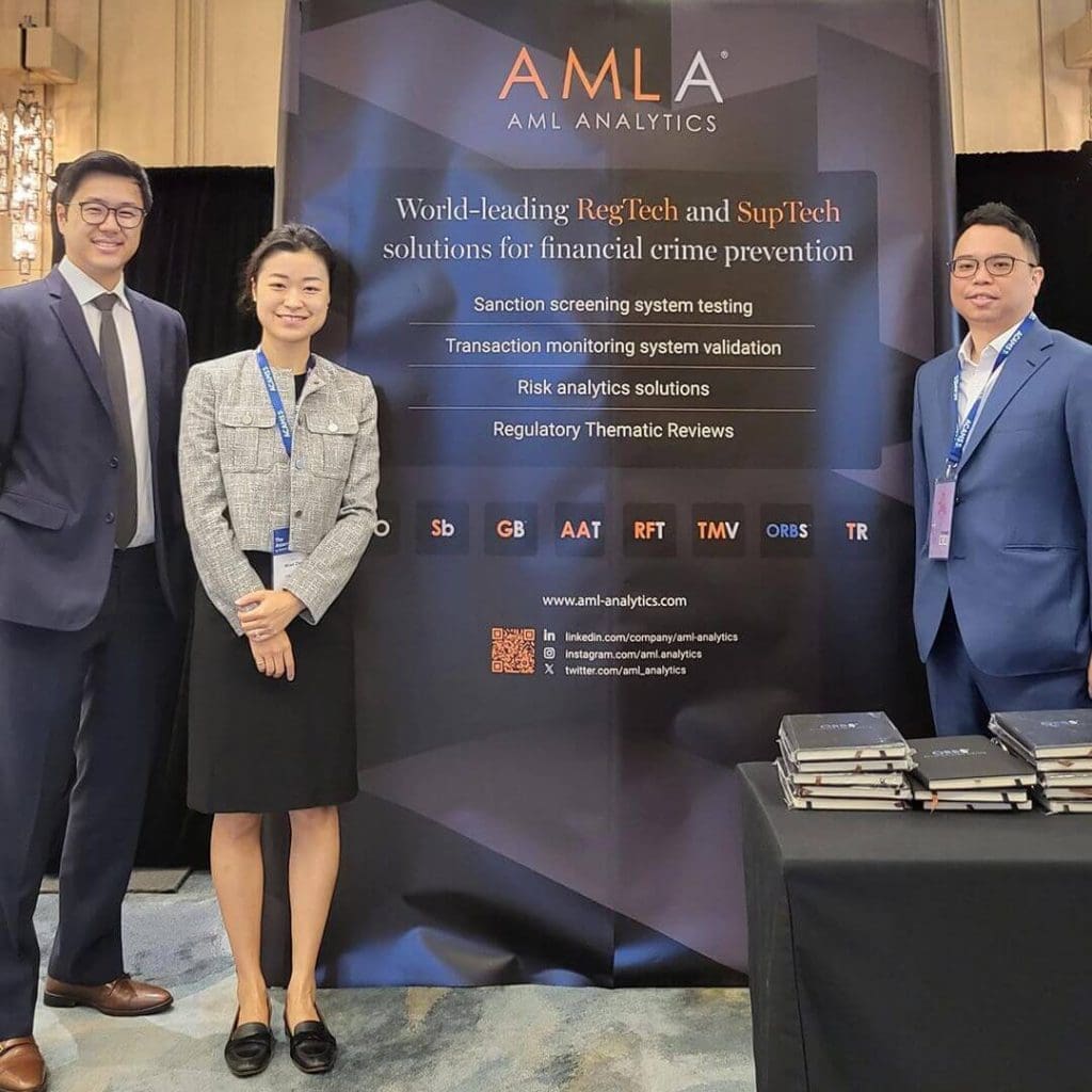 Muse, Alvin and Bryan at ACAMS The Assembly APAC, Hong Kong